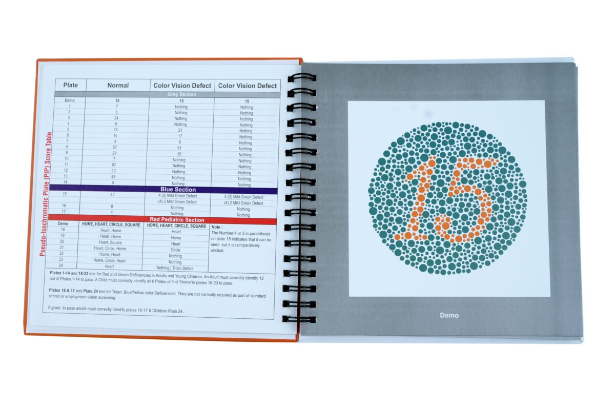 Pseudoisochromatic plates