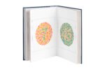 Ishihara test color book